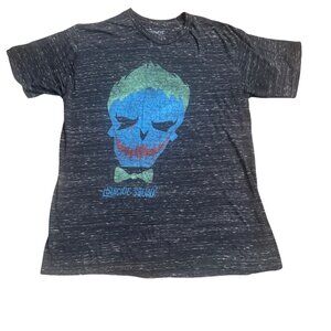 Suicide Squad‎ Joker Graphic Kids T-Shirt Medium Black Heather short sleeve